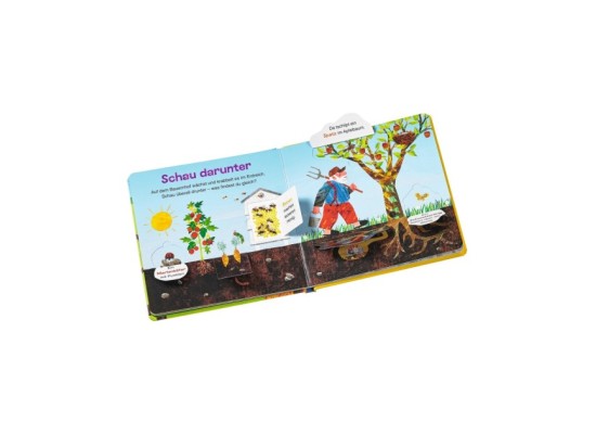 Pappbilderbuch Auf dem Bauernhof Die kleine Raupe Nimmersatt