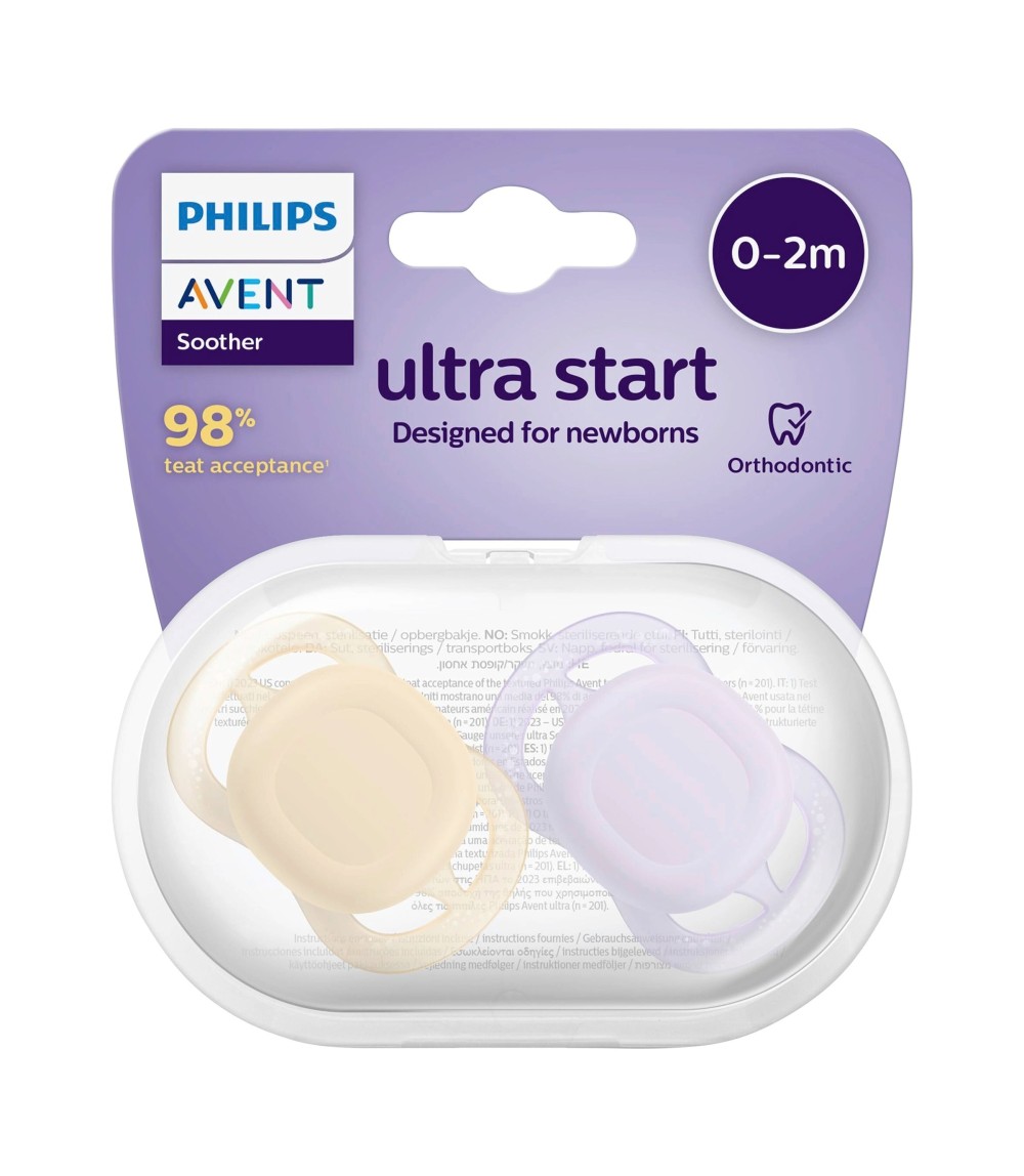 2er-Pack Schnuller ultra start