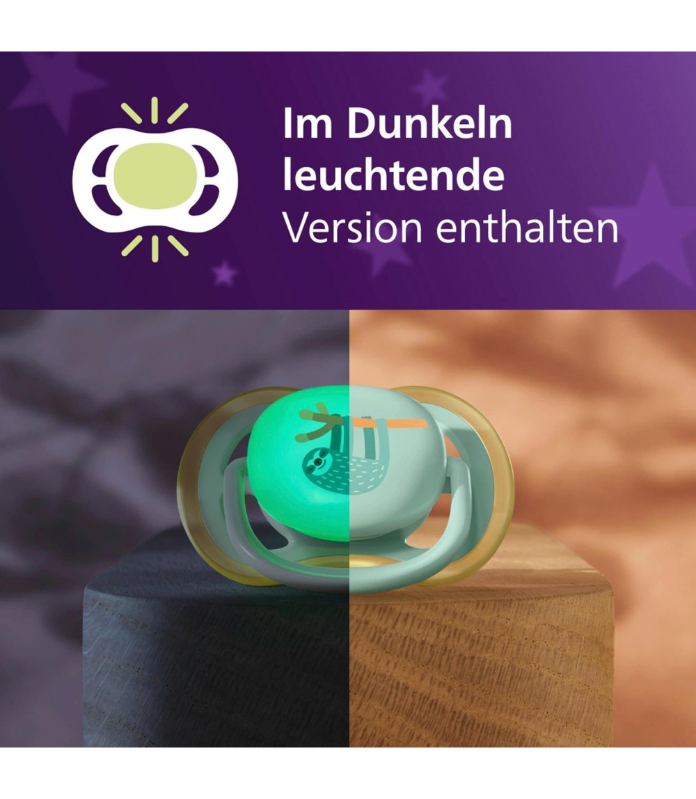 2er-Pack Schnuller ultra air, 0-6M