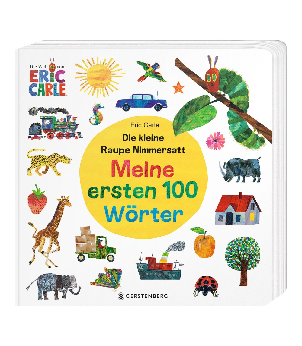 Pappbilderbuch Meine ersten 100 Wörter Die kleine Raupe Nimmersatt