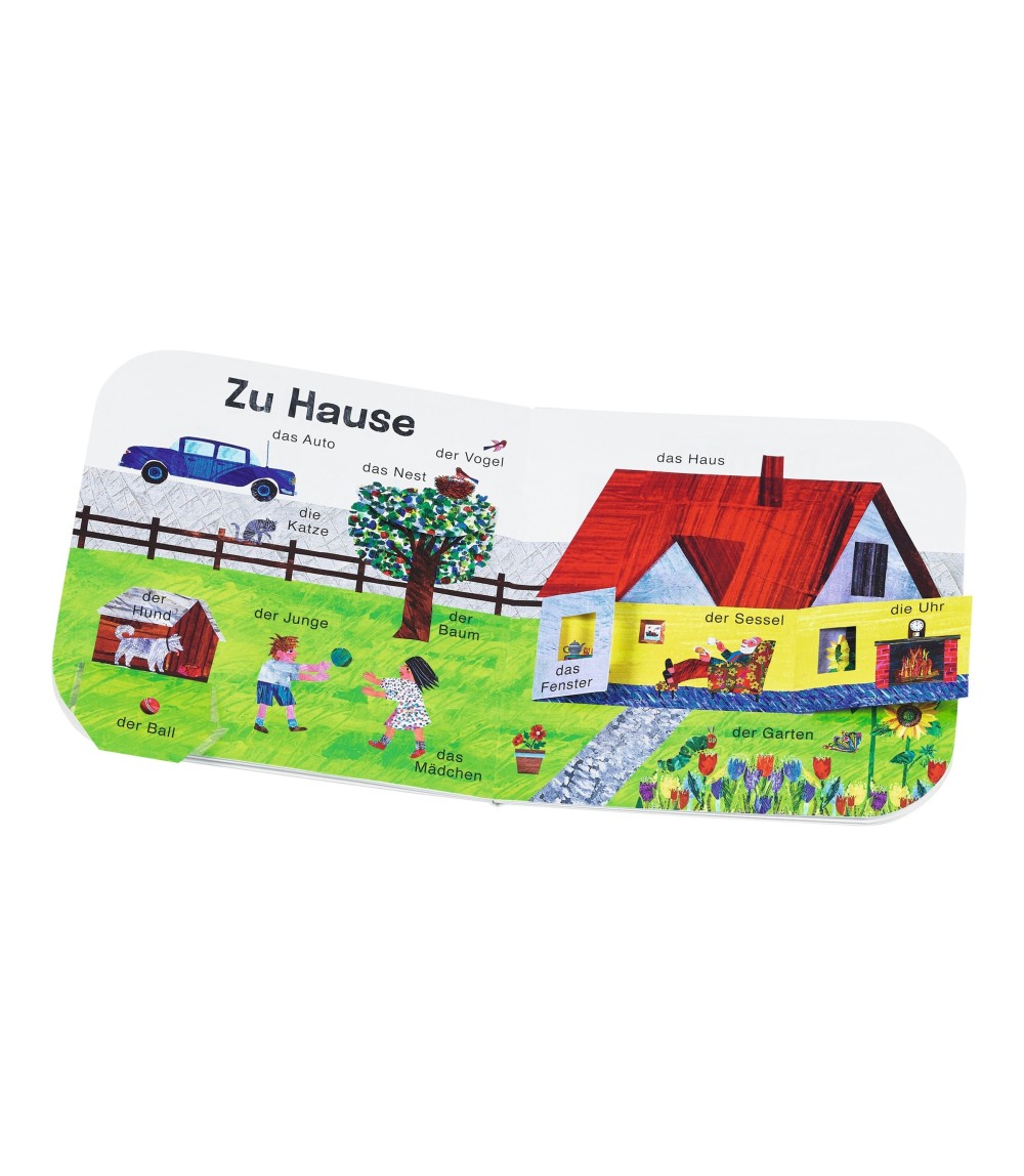 Pappbilderbuch Meine ersten 100 Wörter Die kleine Raupe Nimmersatt