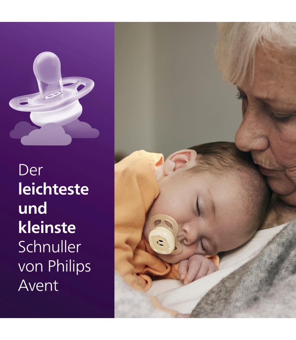 2er-Pack Schnuller ultra start, 0-2M