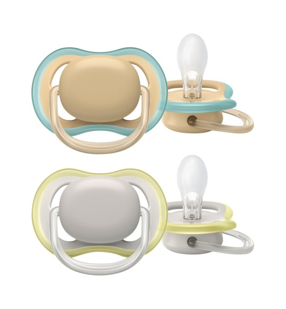 2er-Pack Schnuller Ultra Air 0-6 Monate SCF085/15