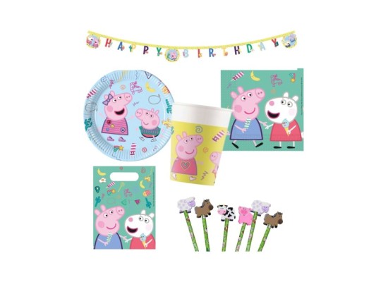 Partyset Peppa Wutz 49 tlg.