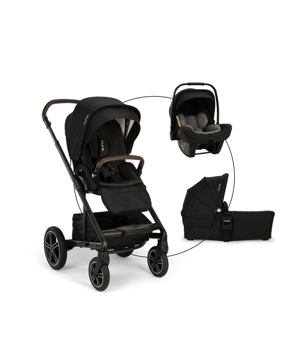 Kombikinderwagen Mixx Next Trio-Set inkl. Babyschale Pipa Next