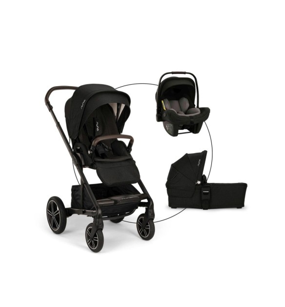 Kombikinderwagen Mixx Next Trio-Set inkl. Babyschale Pipa Next