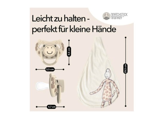 Set Schnuller und Schmusetuch