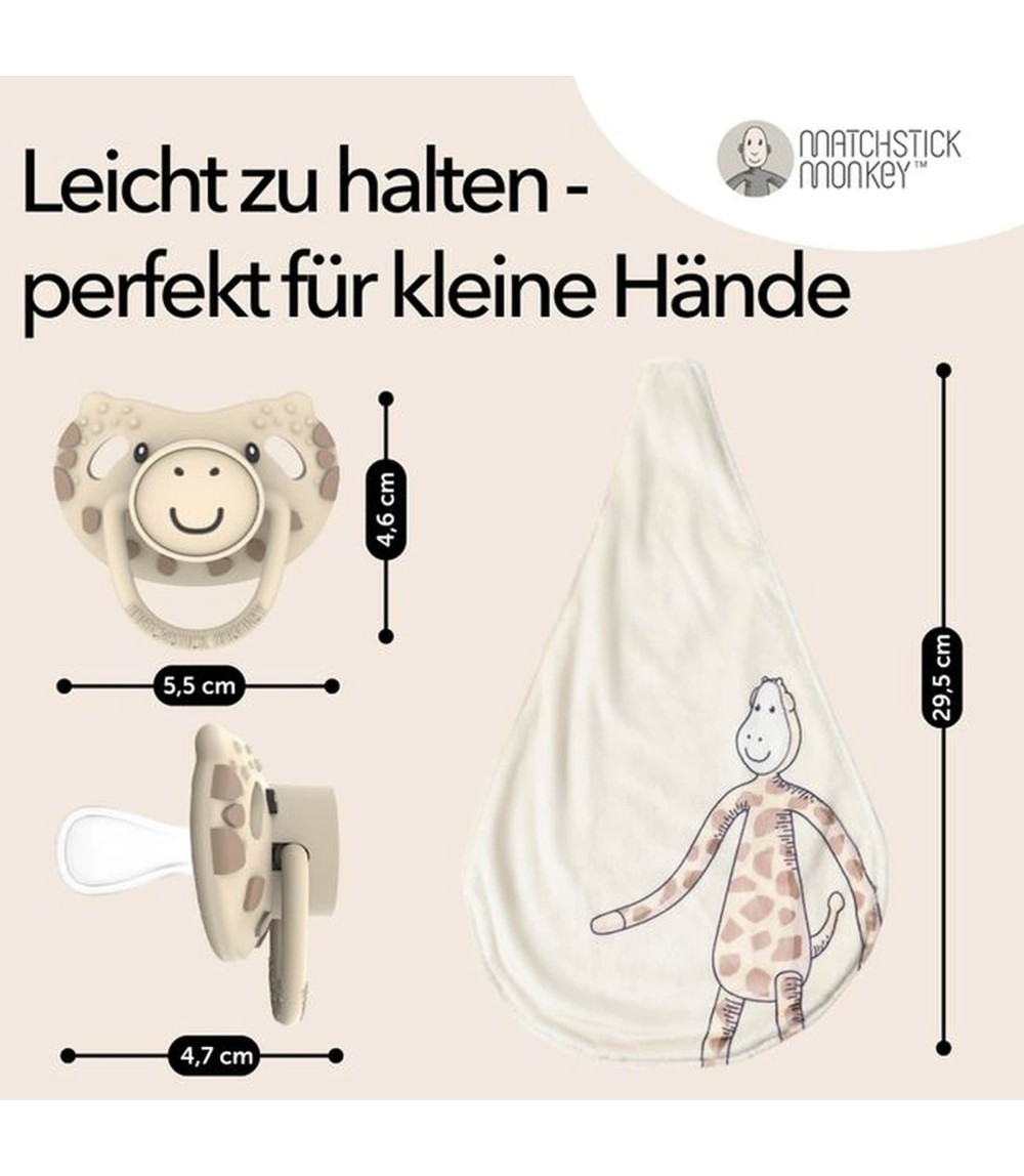 Set Schnuller und Schmusetuch