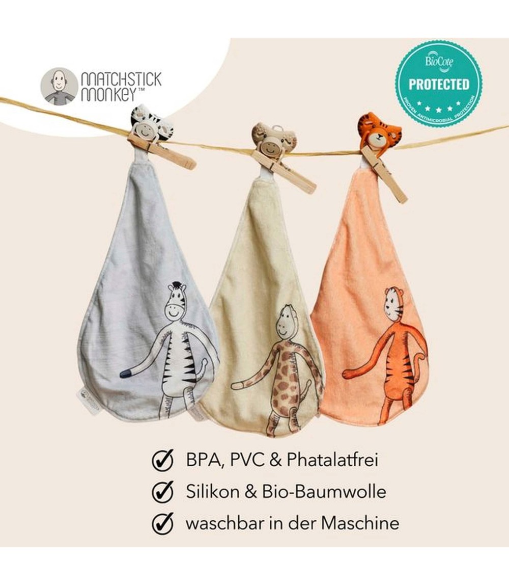 Set Schnuller und Schmusetuch