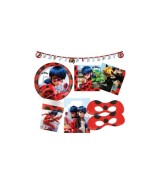 Partyset Miraculous Ladybug 49 tlg.