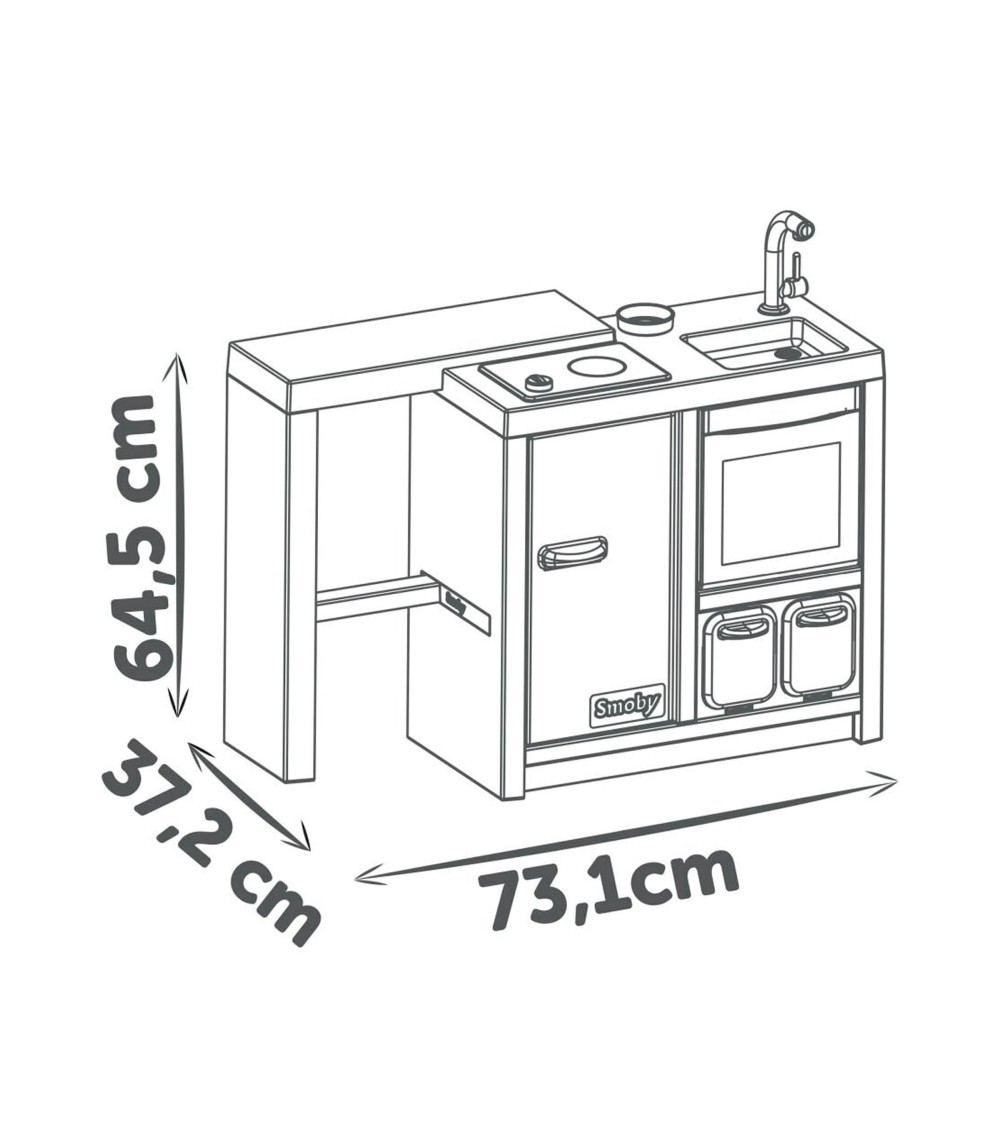 Spielküche Kücheninsel
