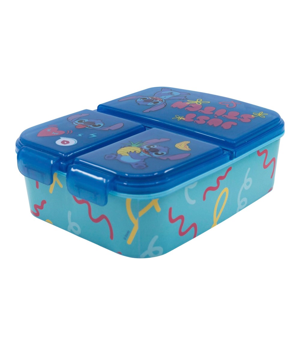 Brotdose Stitch mit 3 Fächern