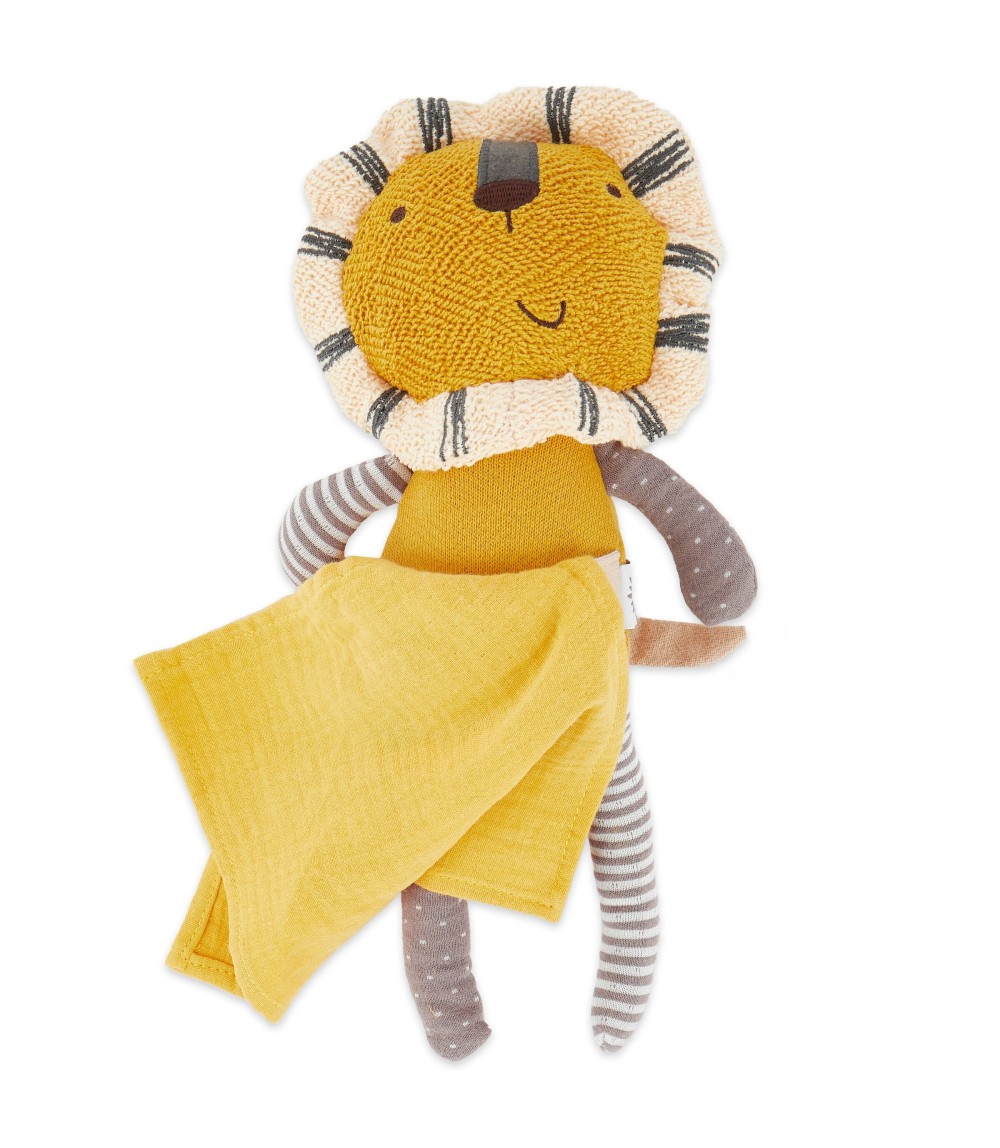 Kuscheltier Löwe mit Schmusetuch - ab Geburt
