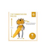 Kuscheltier Löwe mit Schmusetuch - ab Geburt