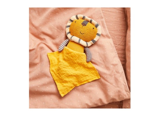 Kuscheltier Löwe mit Schmusetuch - ab Geburt
