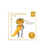 Kuscheltier Löwe mit Schmusetuch - ab Geburt