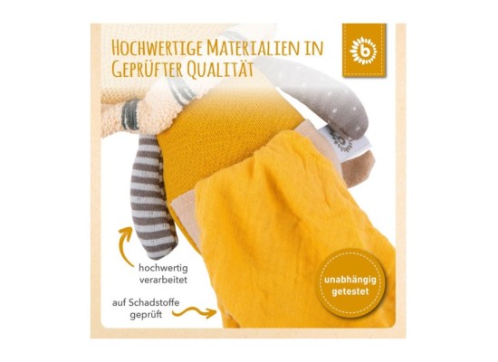 Kuscheltier Löwe mit Schmusetuch - ab Geburt