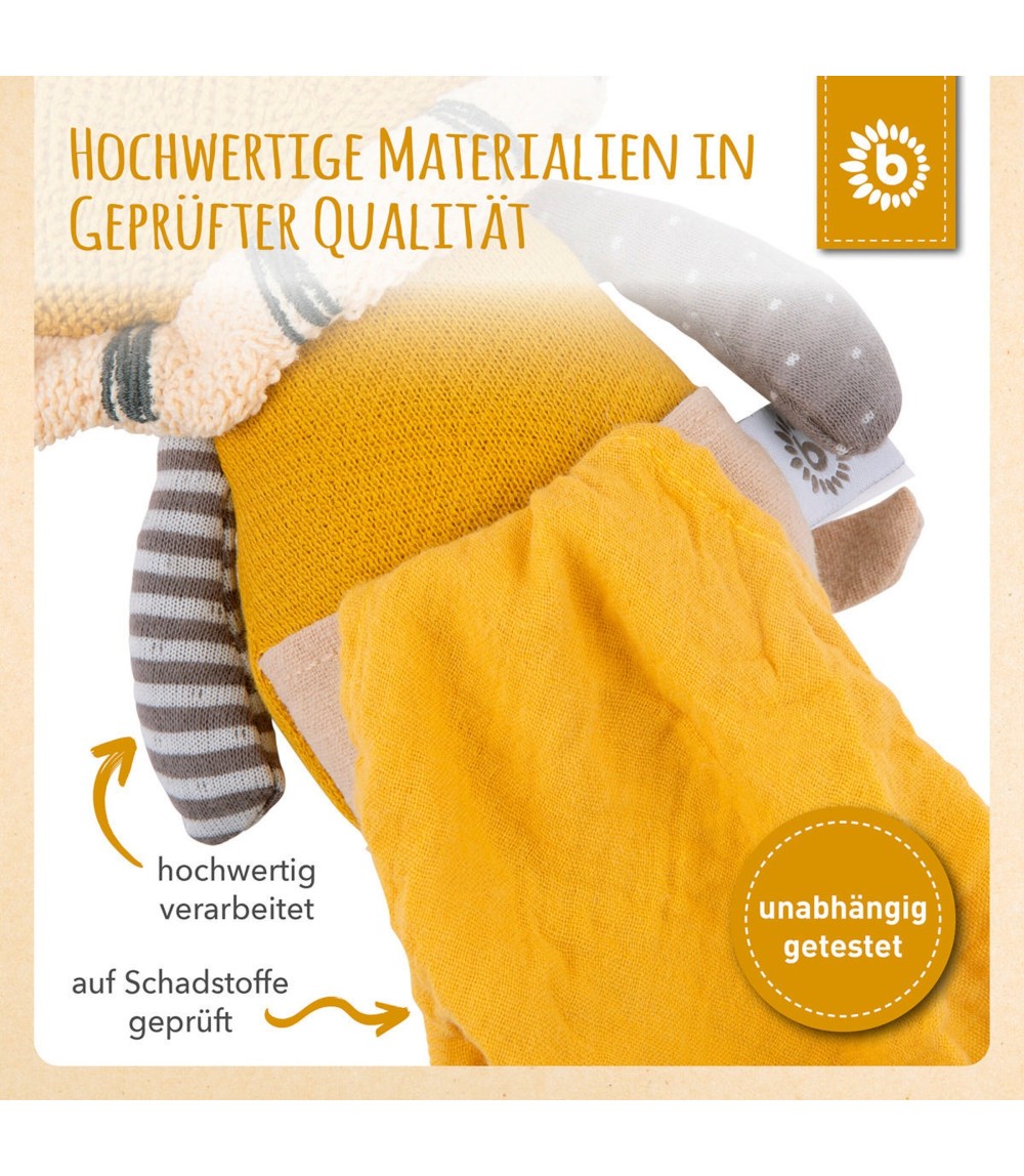 Kuscheltier Löwe mit Schmusetuch - ab Geburt