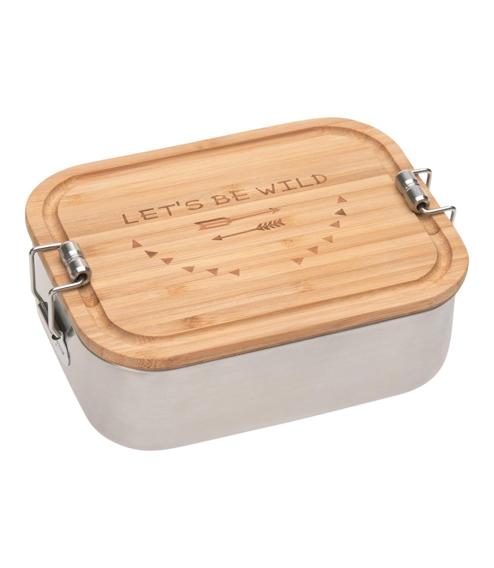 Brotdose mit Bambusdeckel