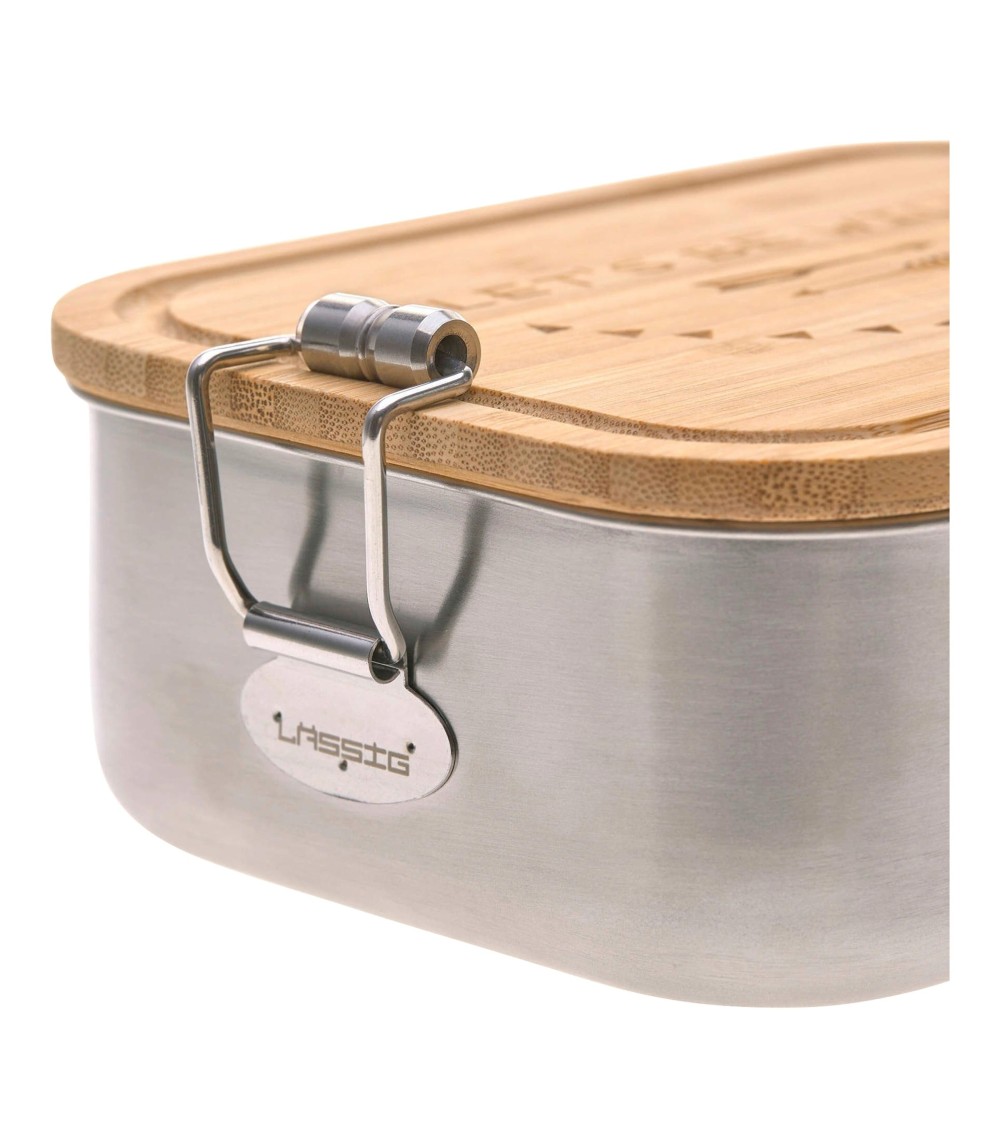 Brotdose mit Bambusdeckel