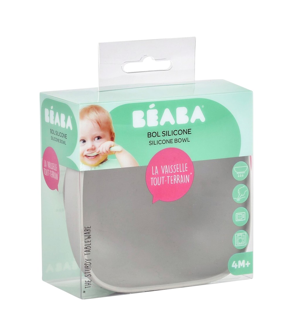 Silikonschüssel mit Saugnapf