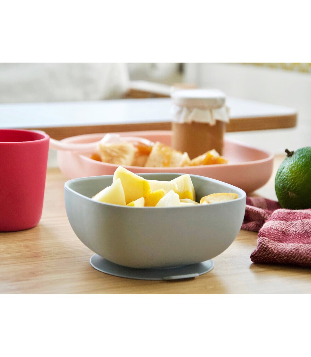 Silikonschüssel mit Saugnapf