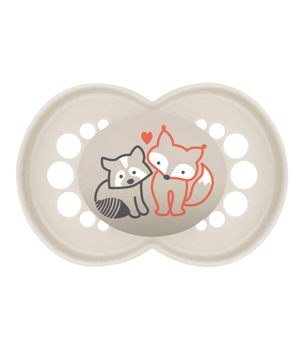 2er-Pack Schnuller Original Silikon, 16+M