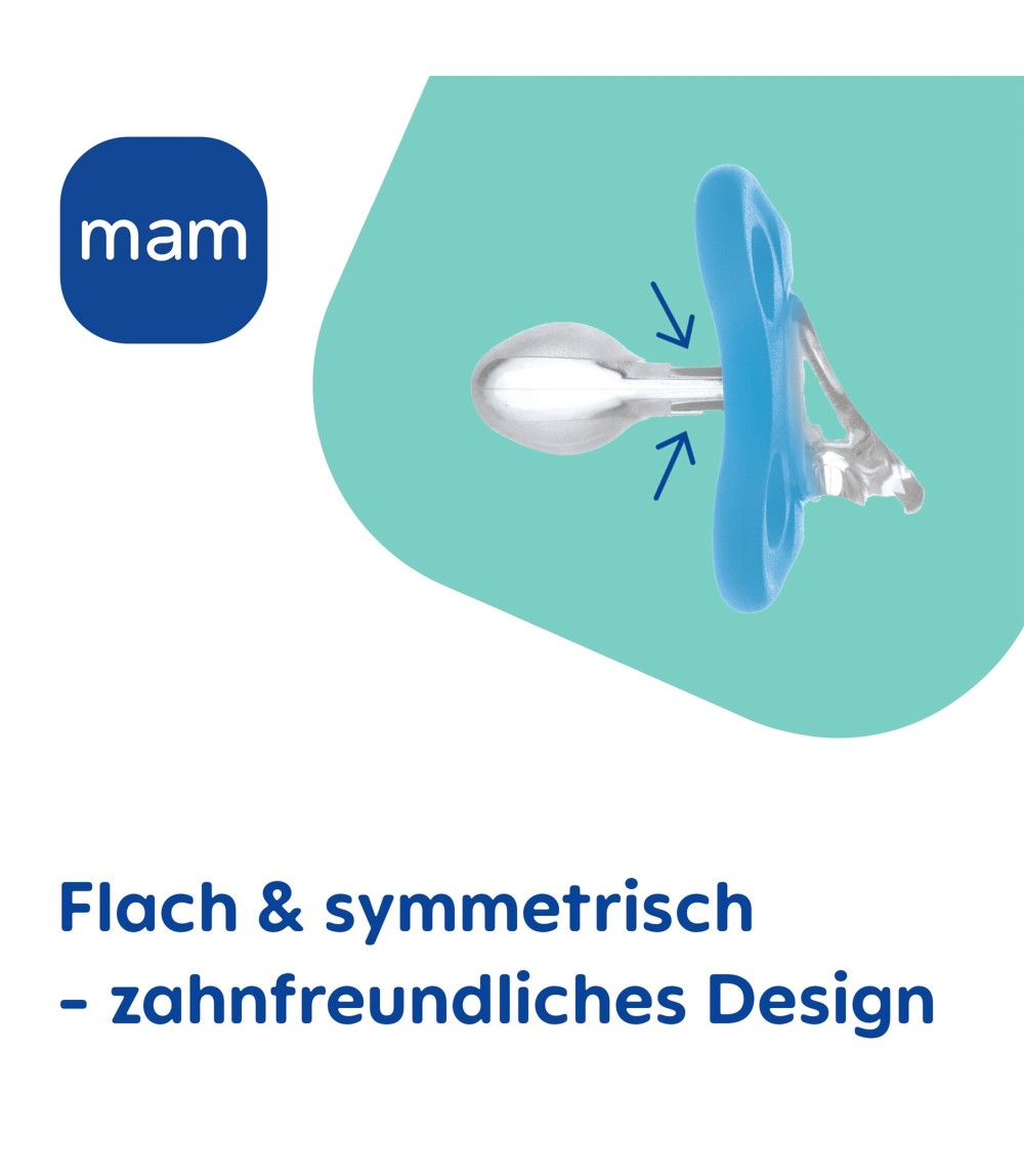 2er-Pack Schnuller Comfort Silikon 3-12M