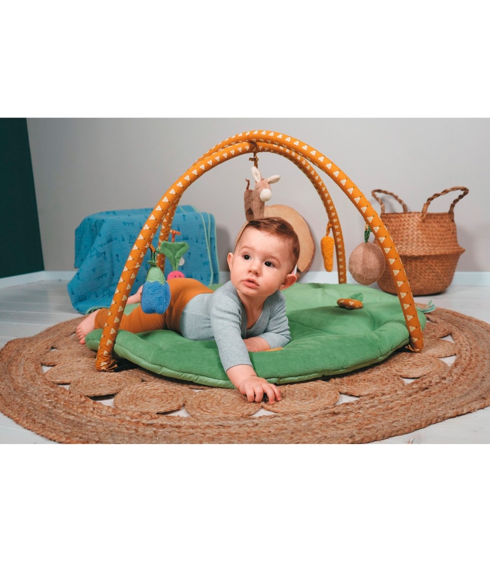 Spielbogen mit Decke rund Esel Emmilius