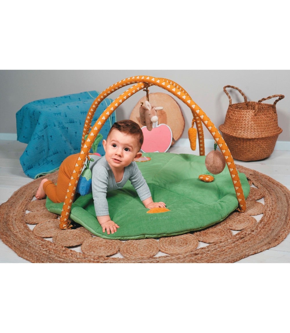 Spielbogen mit Decke rund Esel Emmilius