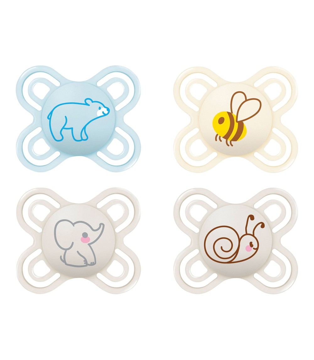 4er-Pack Schnuller Perfect Start Silikon