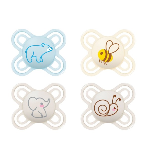 4er-Pack Schnuller Perfect Start Silikon