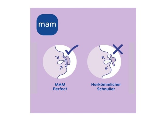 4er-Pack Schnuller Perfect Start Silikon, 0-2 M