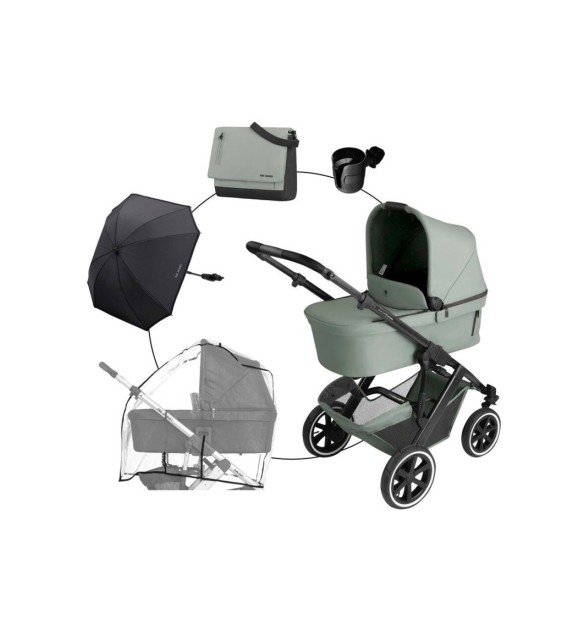 Kombikinderwagen Salsa 5 Air Trio-Set inkl. Wickeltasche