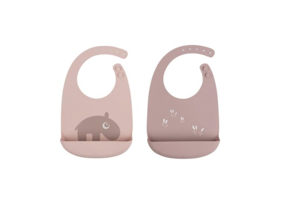 2er-Pack Silikonlätzchen