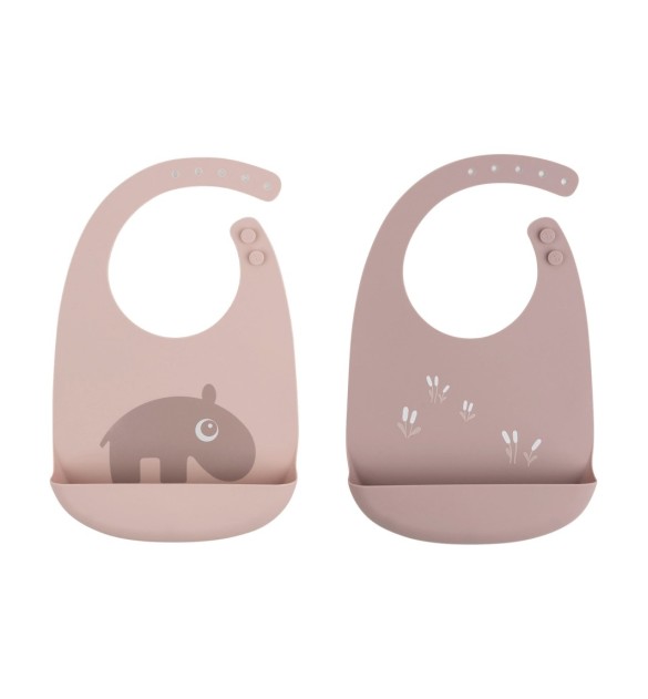 2er-Pack Silikonlätzchen