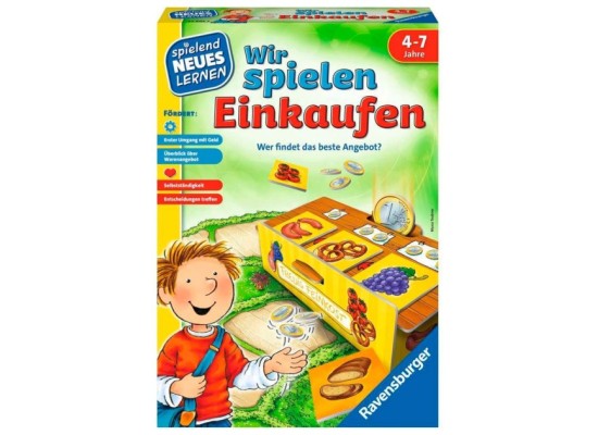 Wir spielen Einkaufen