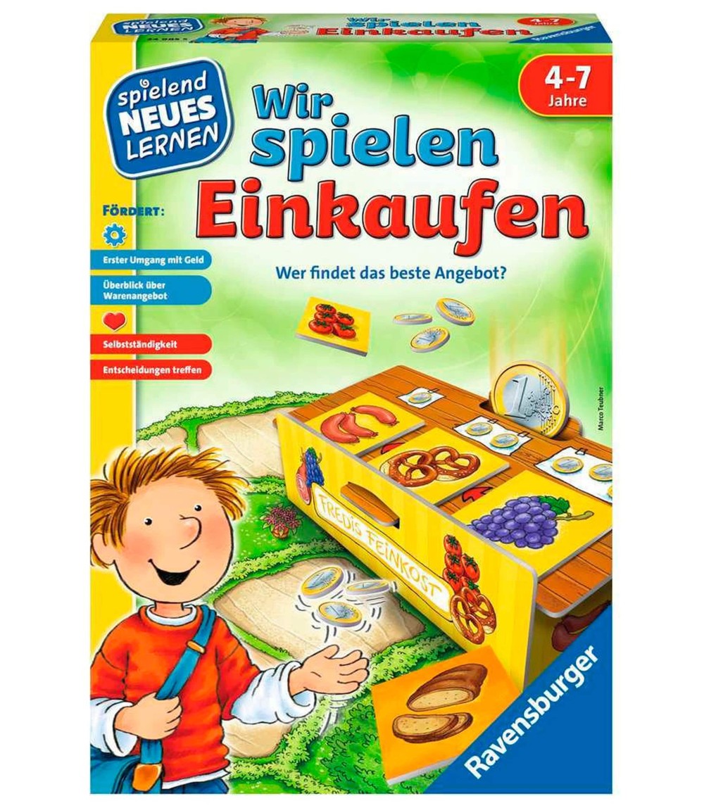 Wir spielen Einkaufen