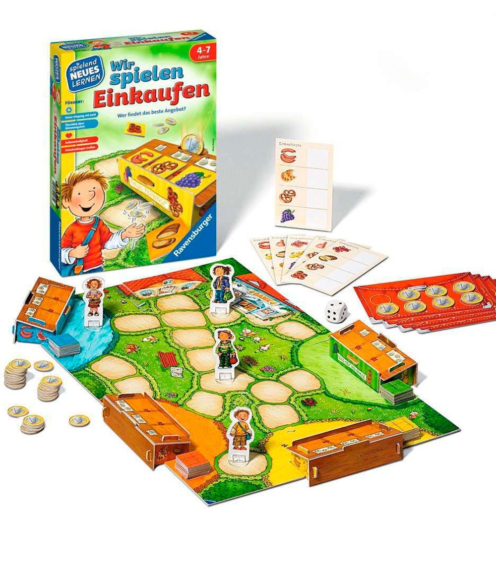 Wir spielen Einkaufen