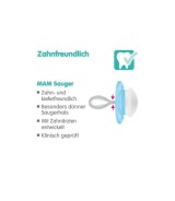 2er-Pack Schnuller Perfect Silikon, 6-16M