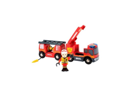 Feuerwehr-Leiterfahrzeug mit Licht & Sound