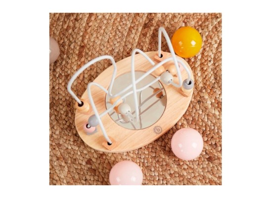 Motorikschleife mit Spiegel - ab 12 Monate