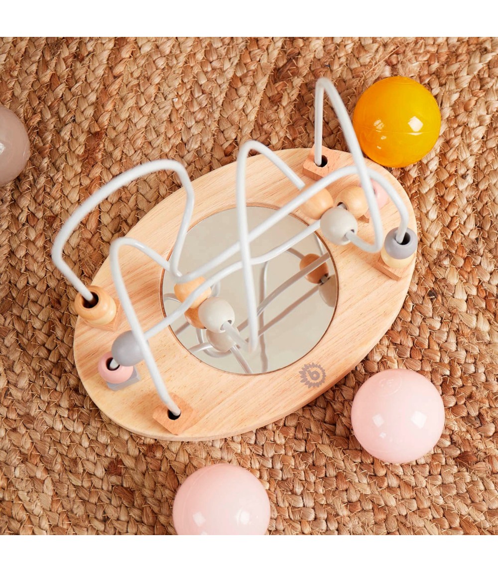 Motorikschleife mit Spiegel - ab 12 Monate