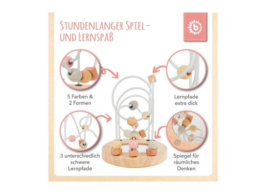 Motorikschleife mit Spiegel - ab 12 Monate