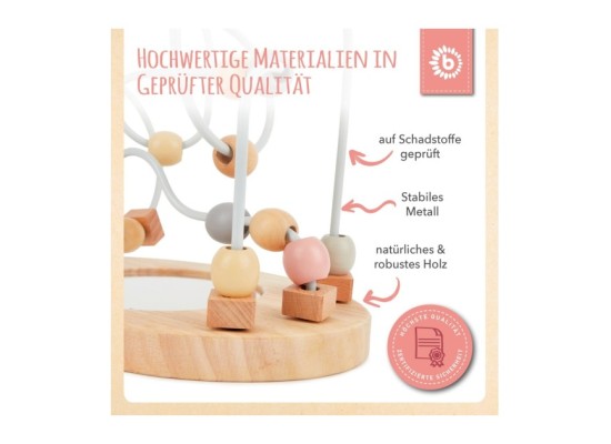 Motorikschleife mit Spiegel - ab 12 Monate