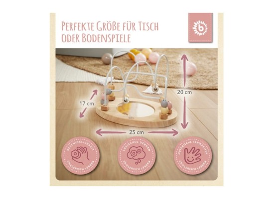 Motorikschleife mit Spiegel - ab 12 Monate