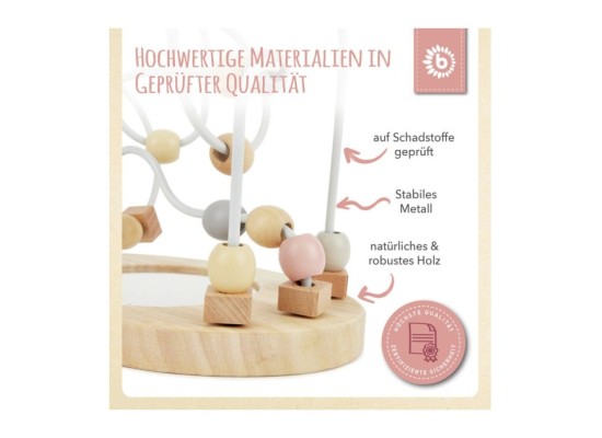 Motorikschleife mit Spiegel - ab 12 Monate