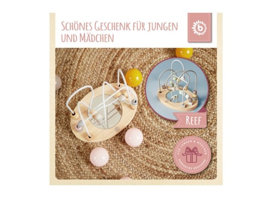 Motorikschleife mit Spiegel - ab 12 Monate