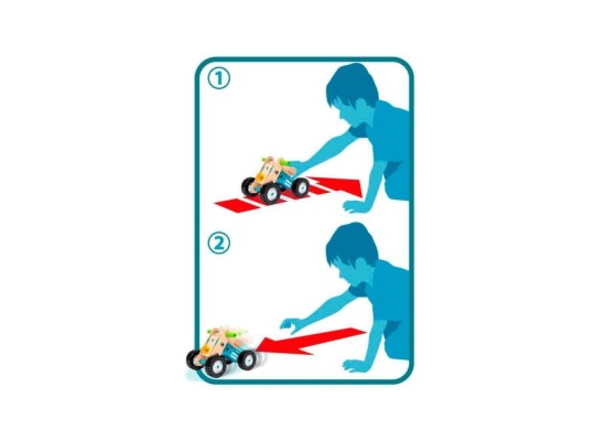 Nachziehmotor-Konstruktionsset