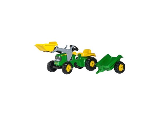 Trettraktor rollyKid John Deere mit Lader